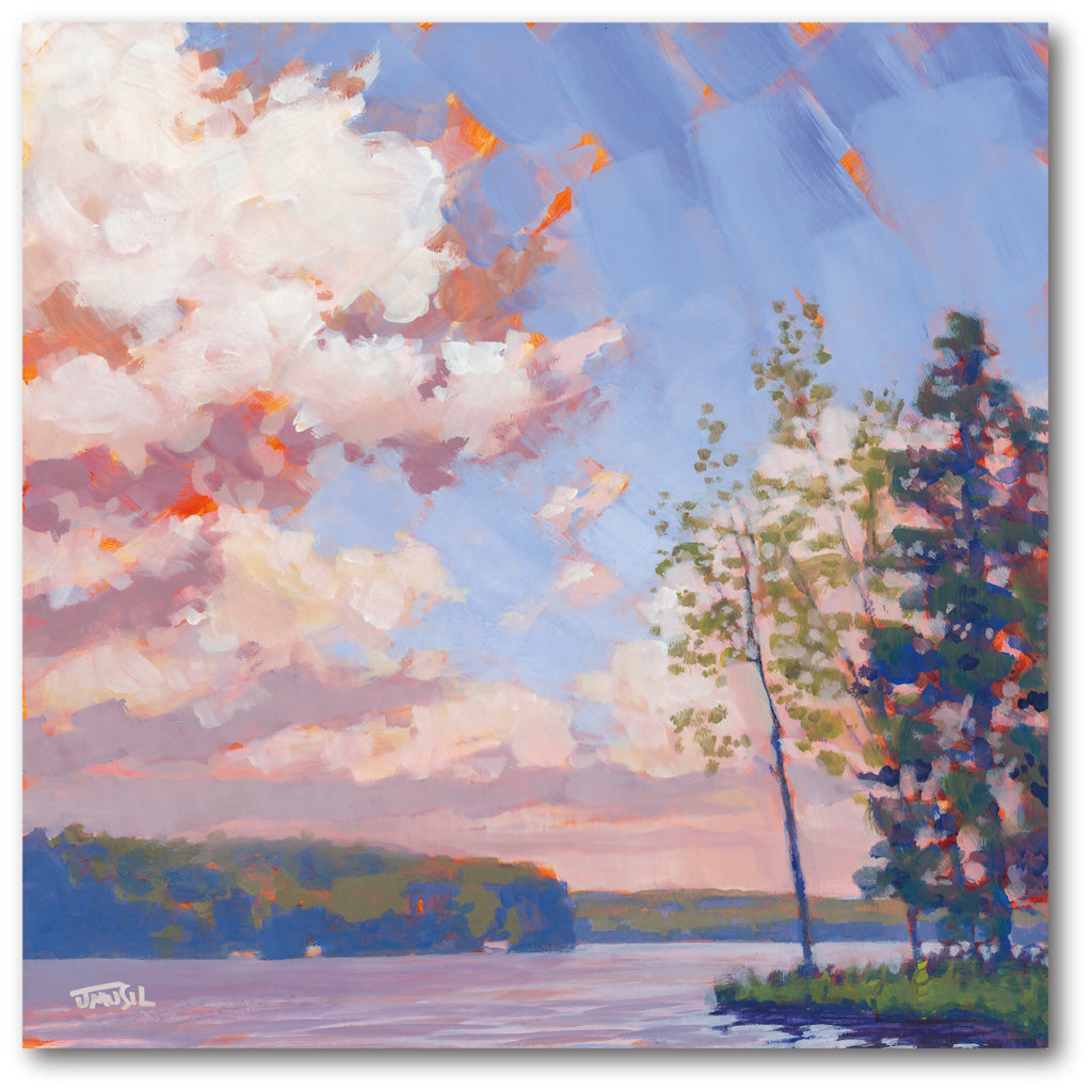 Lake II Gallery-Wrapped Canvas Wall Art