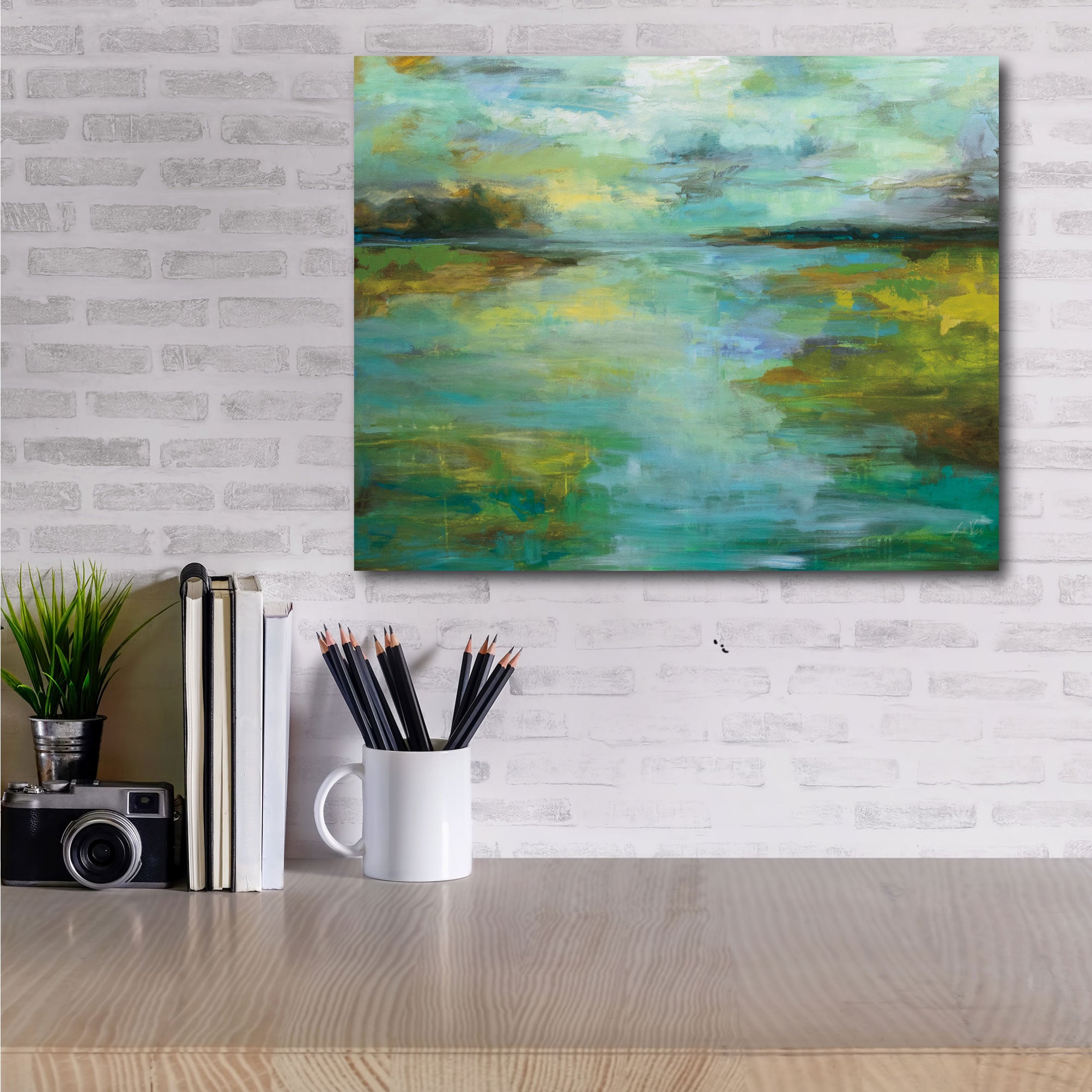 Serene Gallery-Wrapped Canvas Wall Art