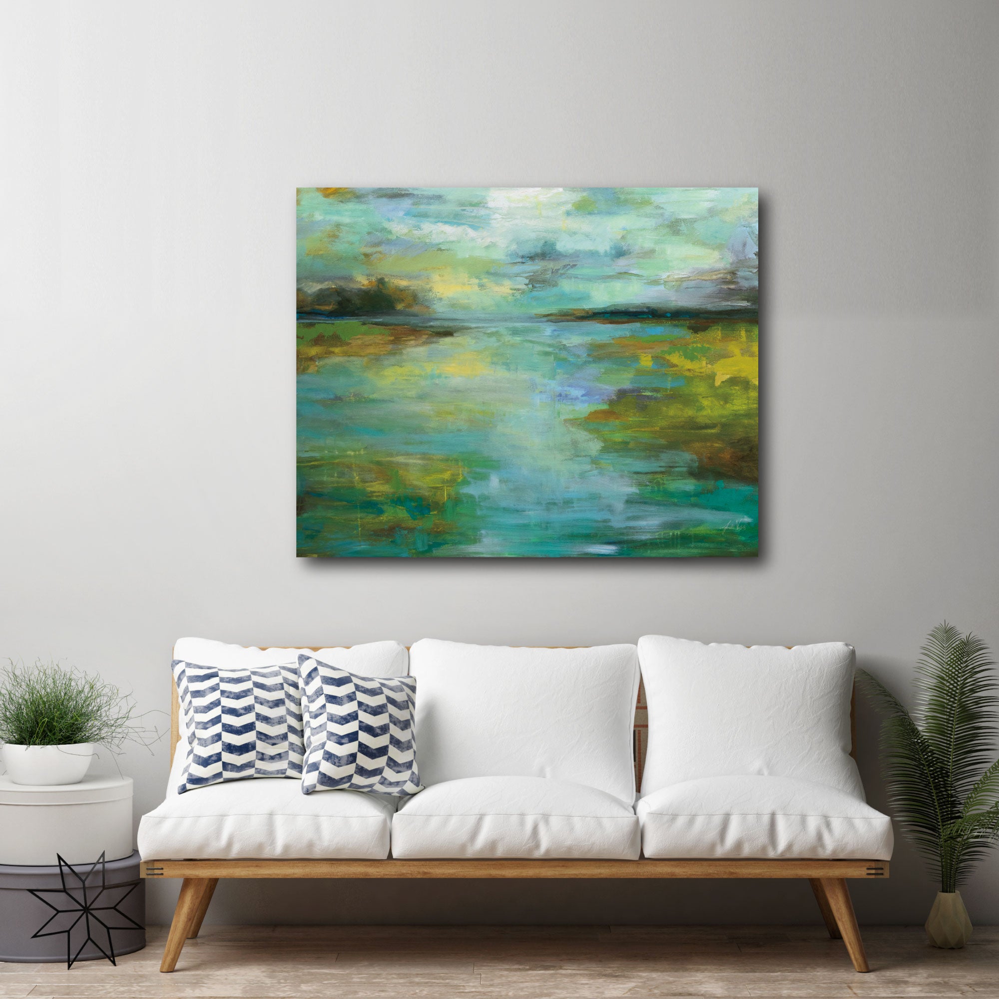 Serene Gallery-Wrapped Canvas Wall Art