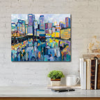 Boston Harbor Gallery-Wrapped Canvas Wall Art