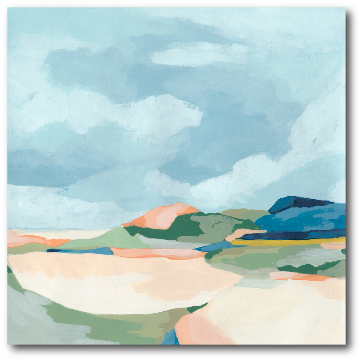 Valley Vista II Gallery-Wrapped Canvas Wall Art