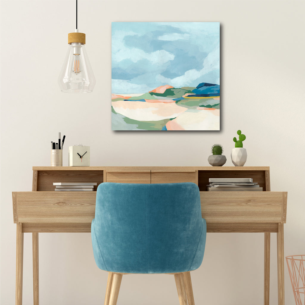 Valley Vista II Gallery-Wrapped Canvas Wall Art
