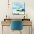 Valley Vista II Gallery-Wrapped Canvas Wall Art
