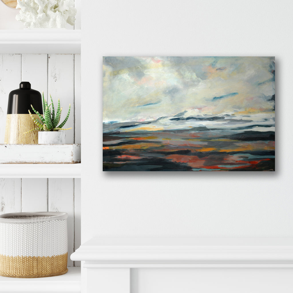 Looking West Gallery-Wrapped Canvas Wall Art