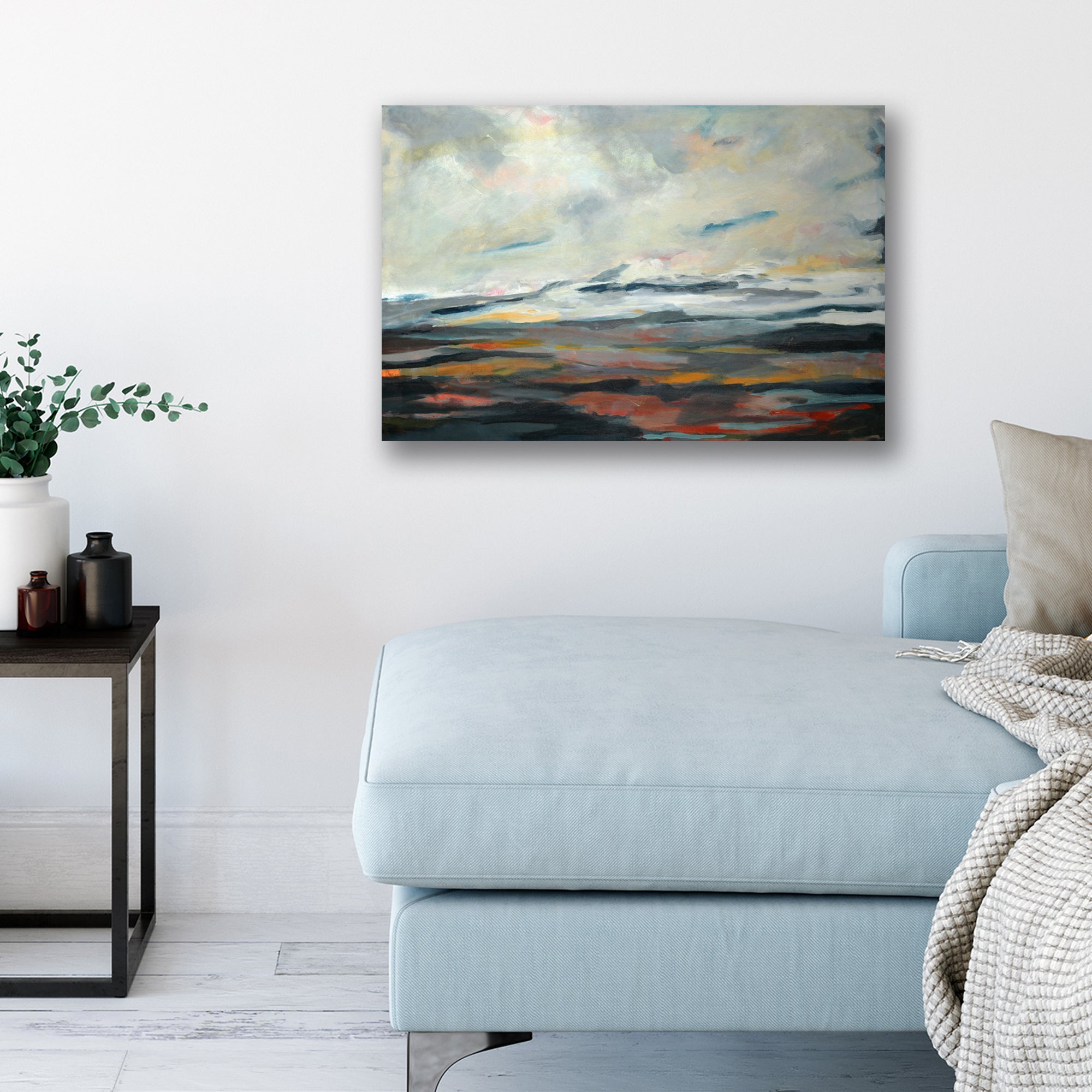 Looking West Gallery-Wrapped Canvas Wall Art