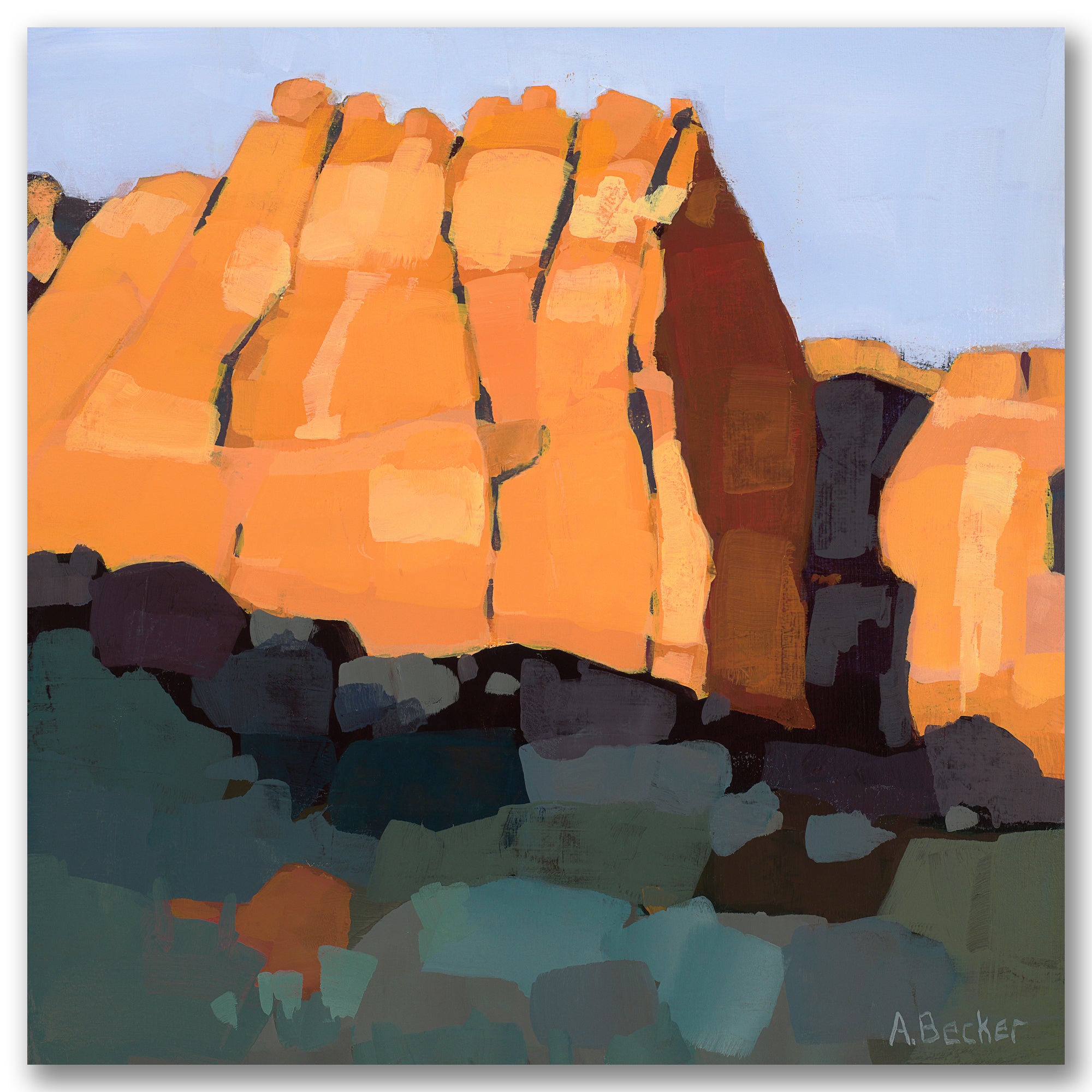 Red Rock Gallery-Wrapped Canvas Wall Art