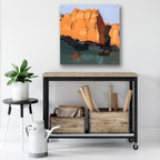 Red Rock Gallery-Wrapped Canvas Wall Art