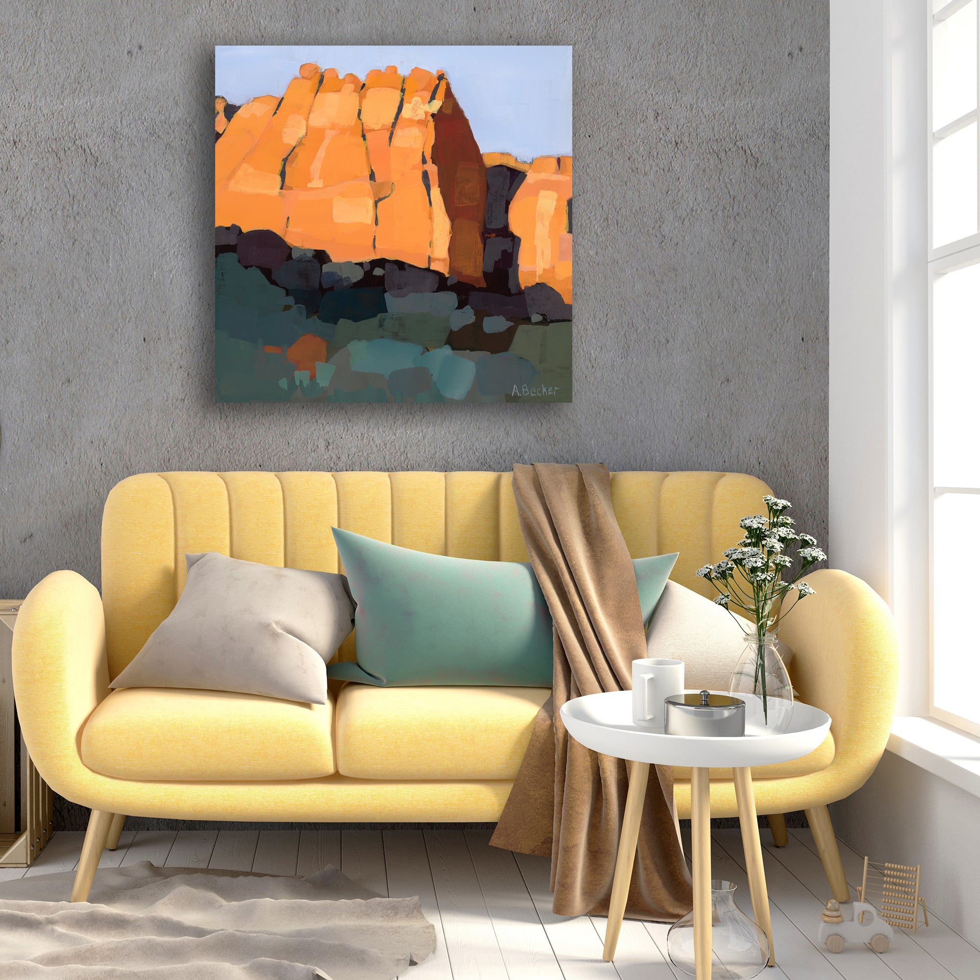 Red Rock Gallery-Wrapped Canvas Wall Art