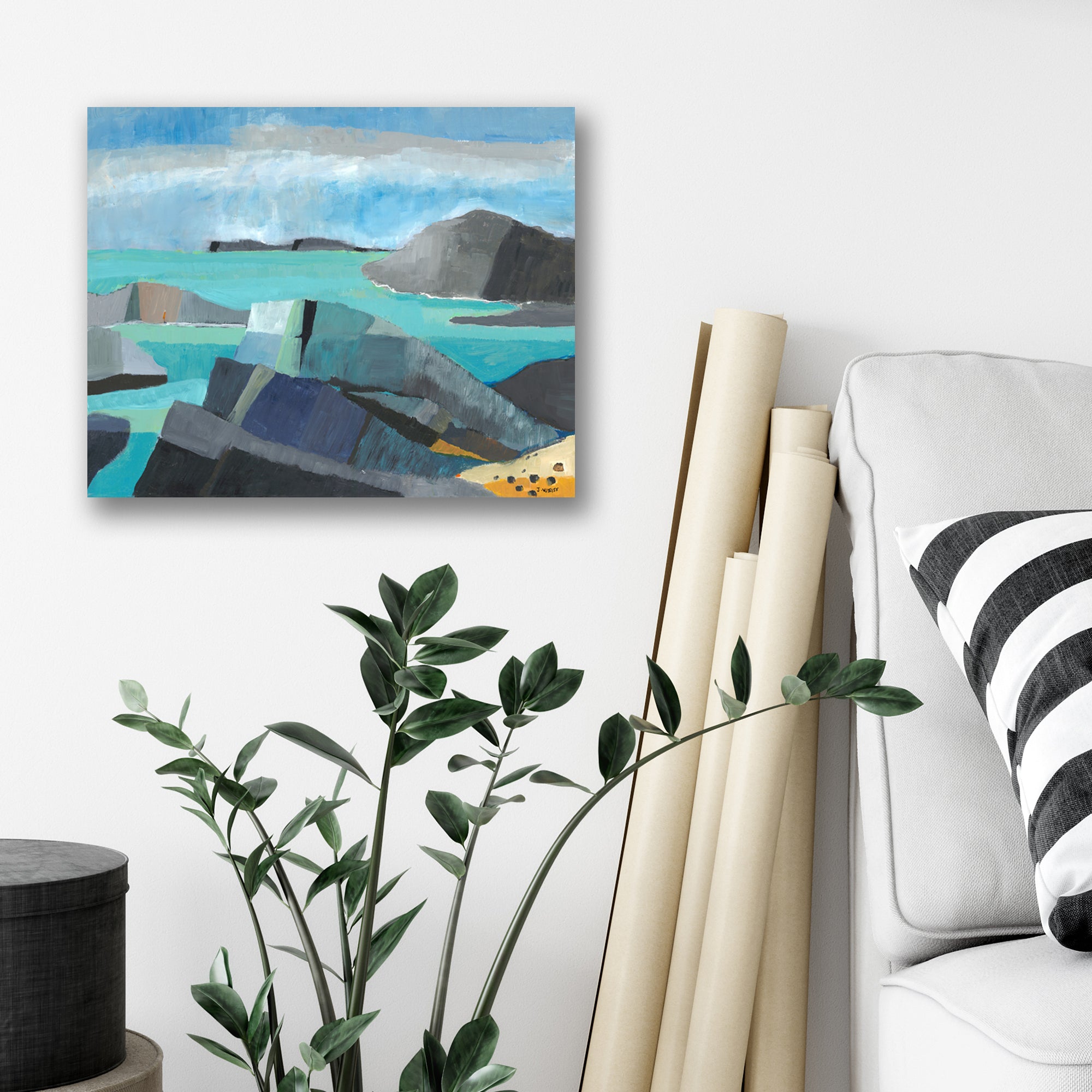 Carmel Central Coast Gallery-Wrapped Canvas Wall Art