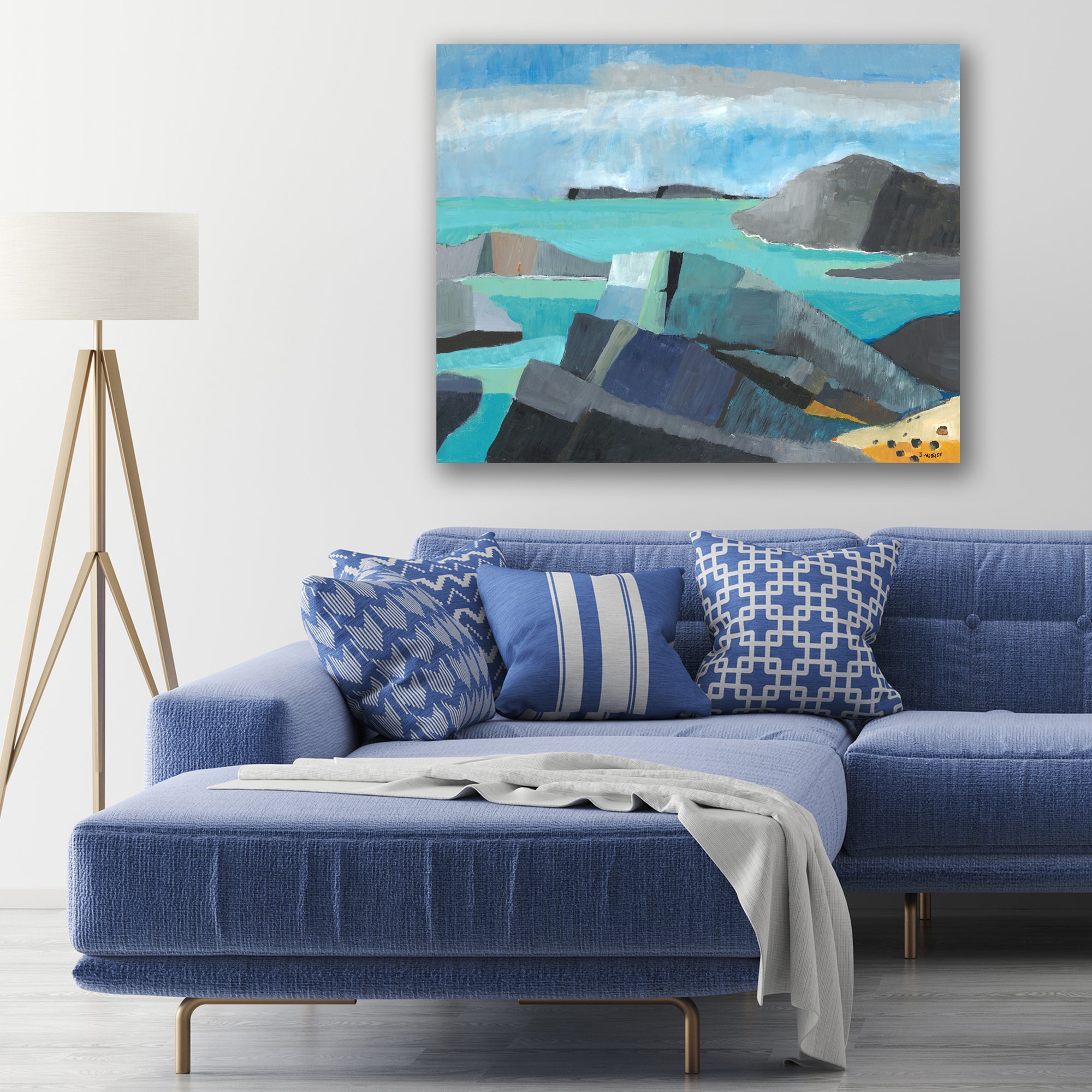 Carmel Central Coast Gallery-Wrapped Canvas Wall Art
