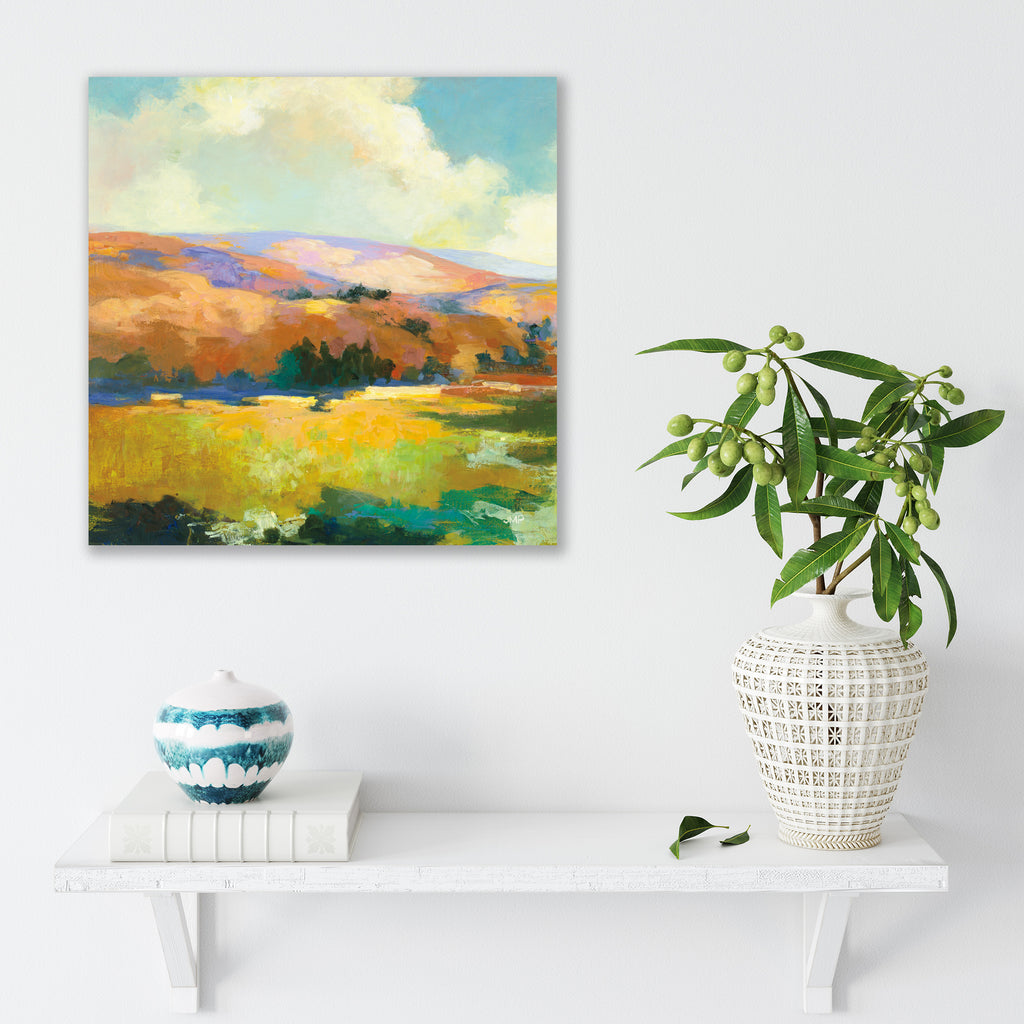 Daybreak Valley II Gallery-Wrapped Canvas Wall Art