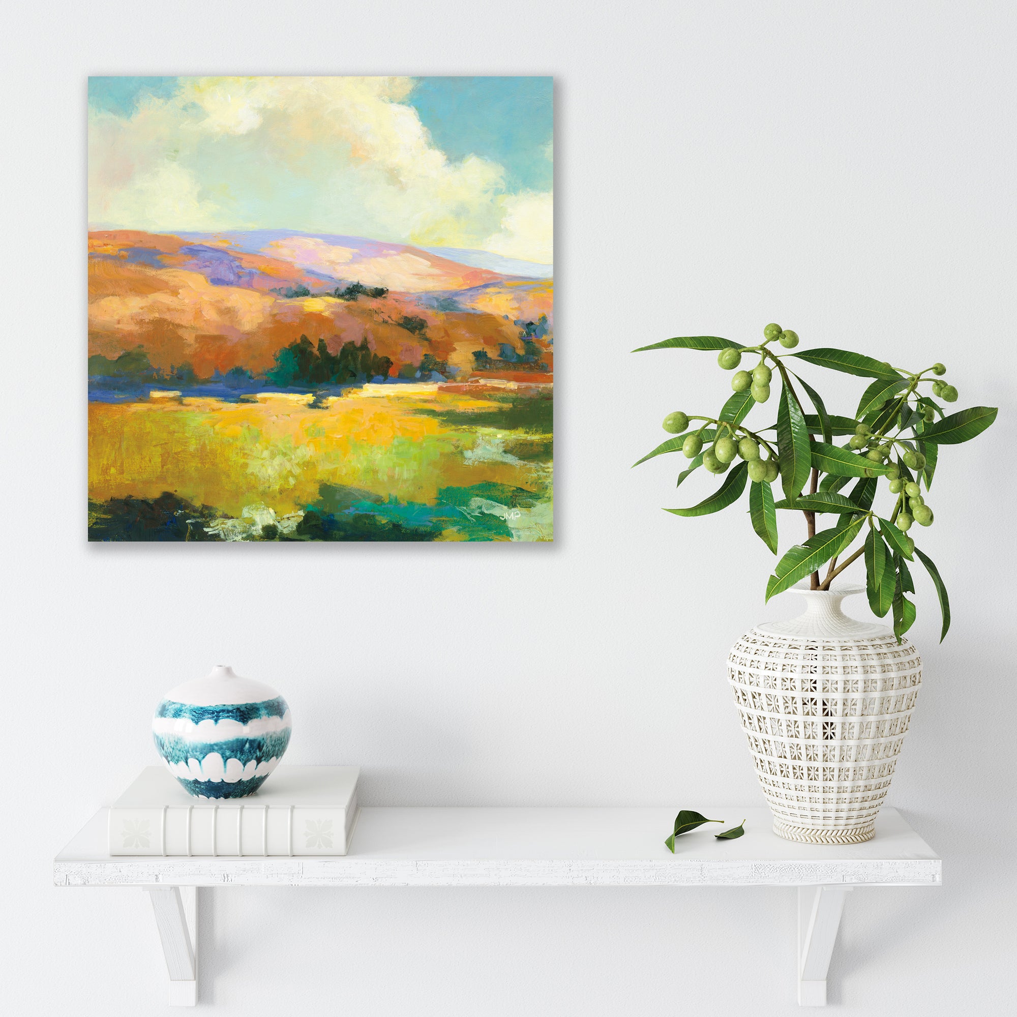 Daybreak Valley II Gallery-Wrapped Canvas Wall Art