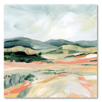 Vermillion Landscape I Gallery-Wrapped Canvas Wall Art