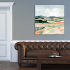 Vermillion Landscape I Gallery-Wrapped Canvas Wall Art