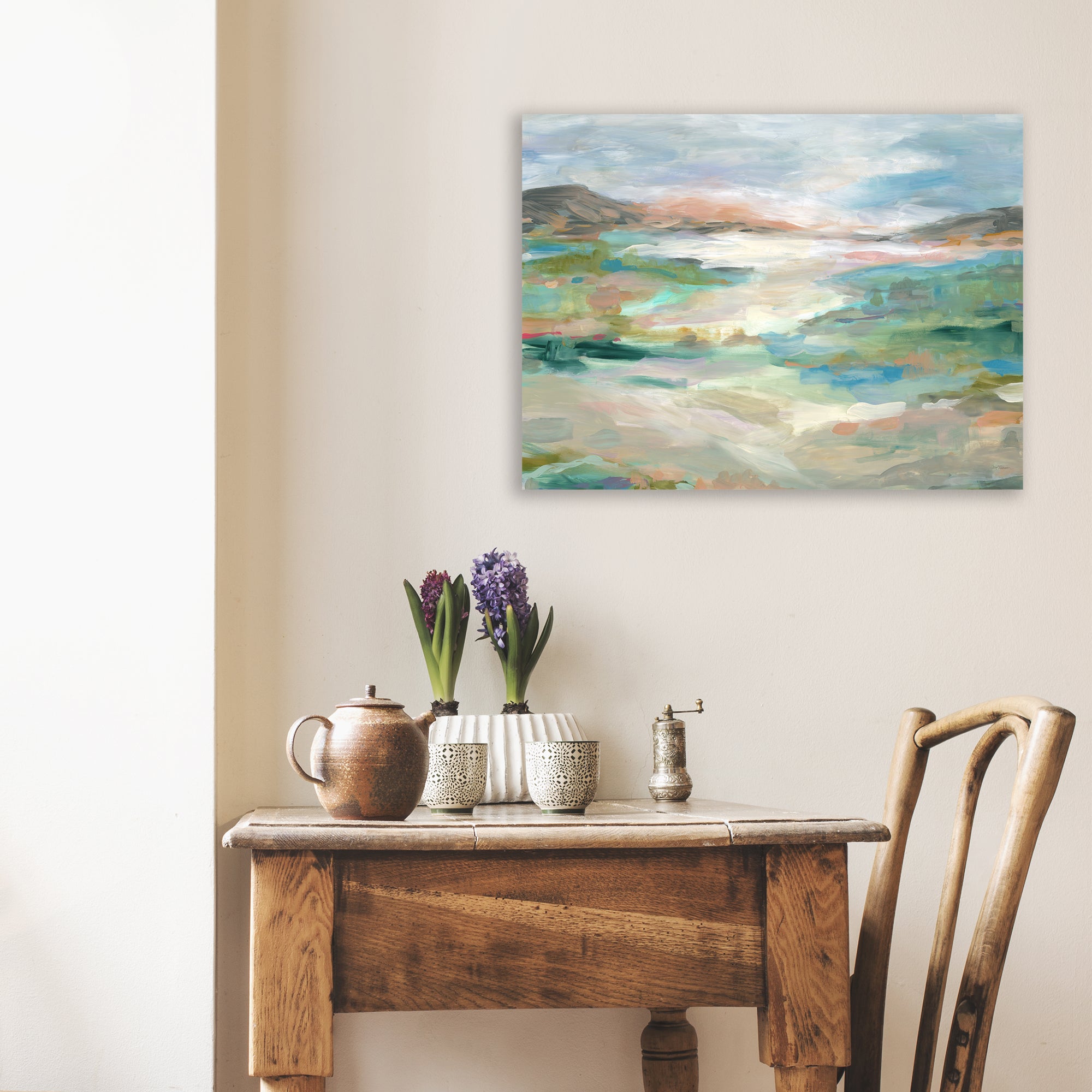 Lush Valleys Gallery-Wrapped Canvas Wall Art