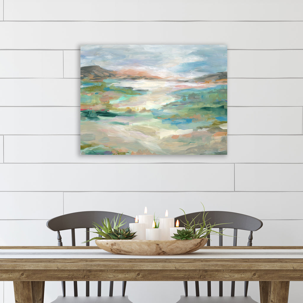 Lush Valleys Gallery-Wrapped Canvas Wall Art