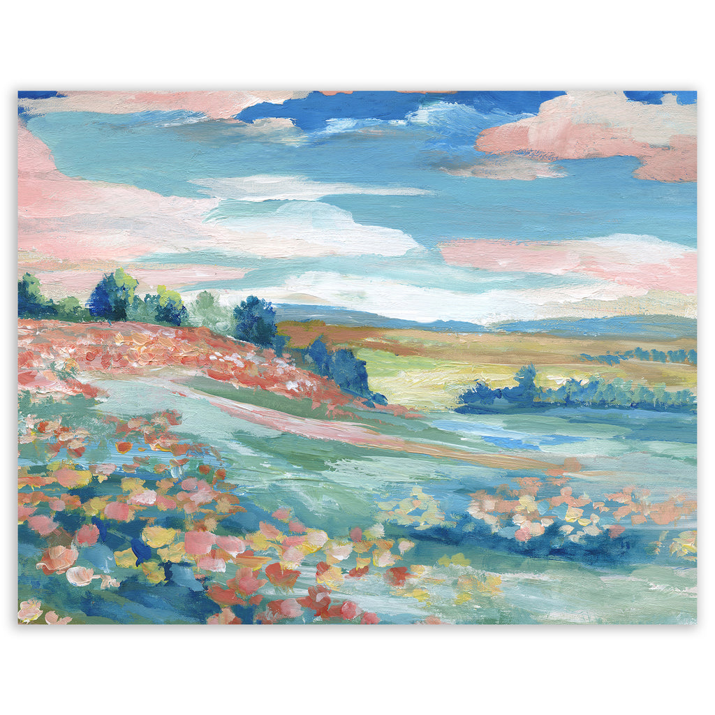 Pastoral View Gallery-Wrapped Canvas Wall Art