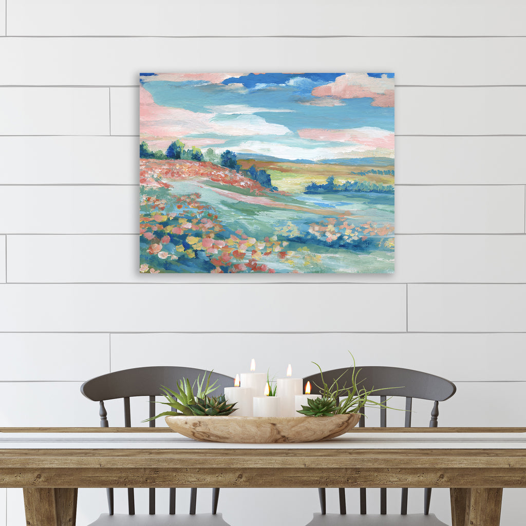 Pastoral View Gallery-Wrapped Canvas Wall Art