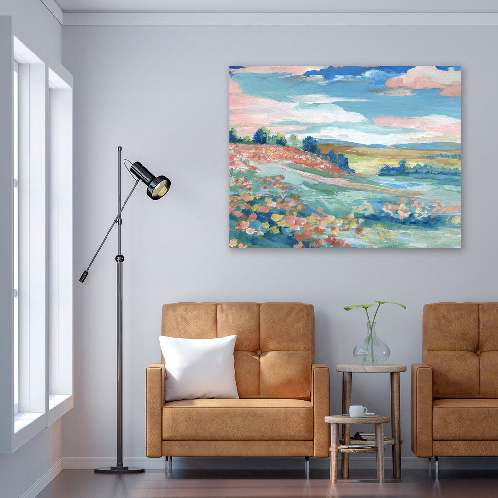 Pastoral View Gallery-Wrapped Canvas Wall Art