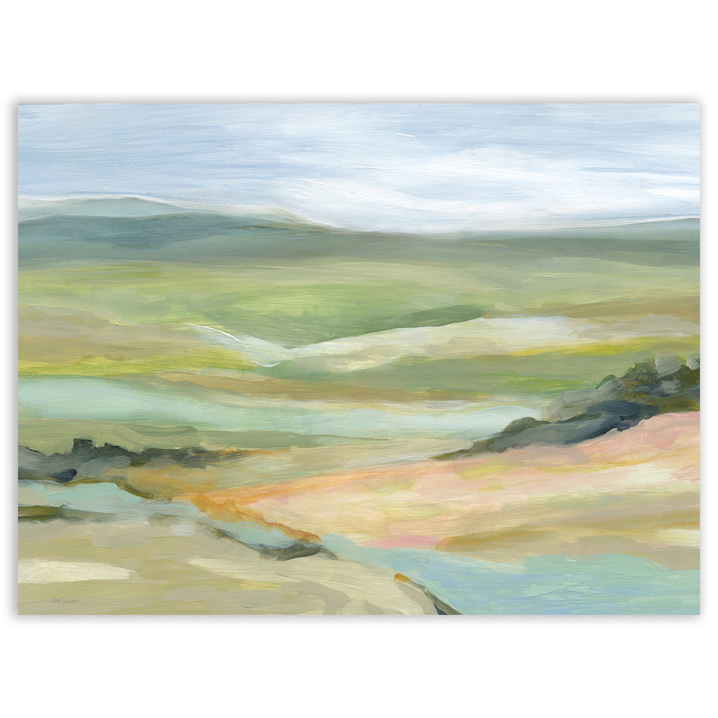 River Valley Gallery-Wrapped Canvas Wall Art