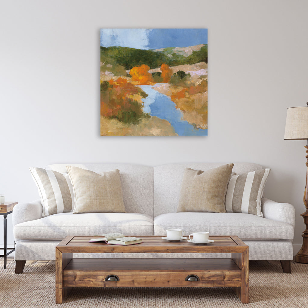 Autumn in the West Gallery-Wrapped Canvas Wall Art