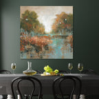 Autumn Walk Gallery-Wrapped Canvas Wall Art
