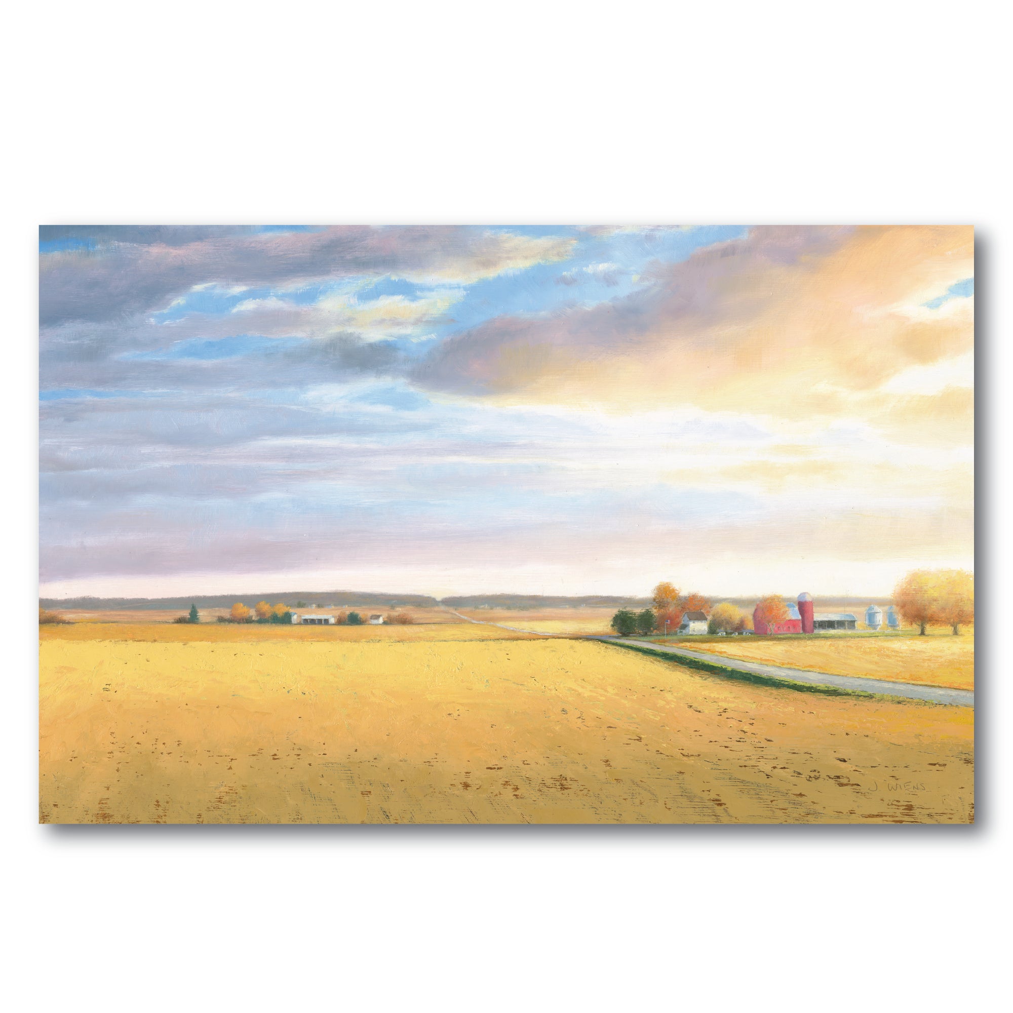 Tranquil Landscape Gallery-Wrapped Canvas Wall Art