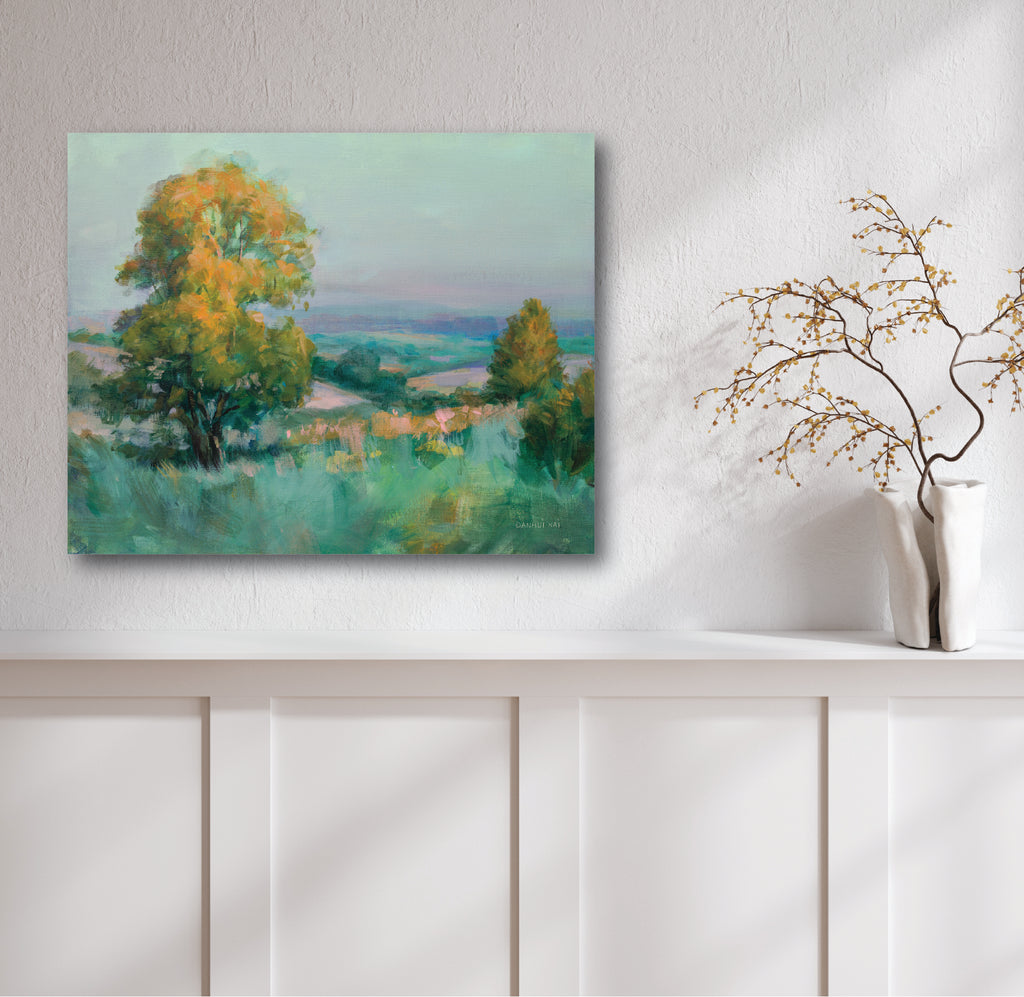 Hilltop Oak Gallery-Wrapped Canvas Wall Art