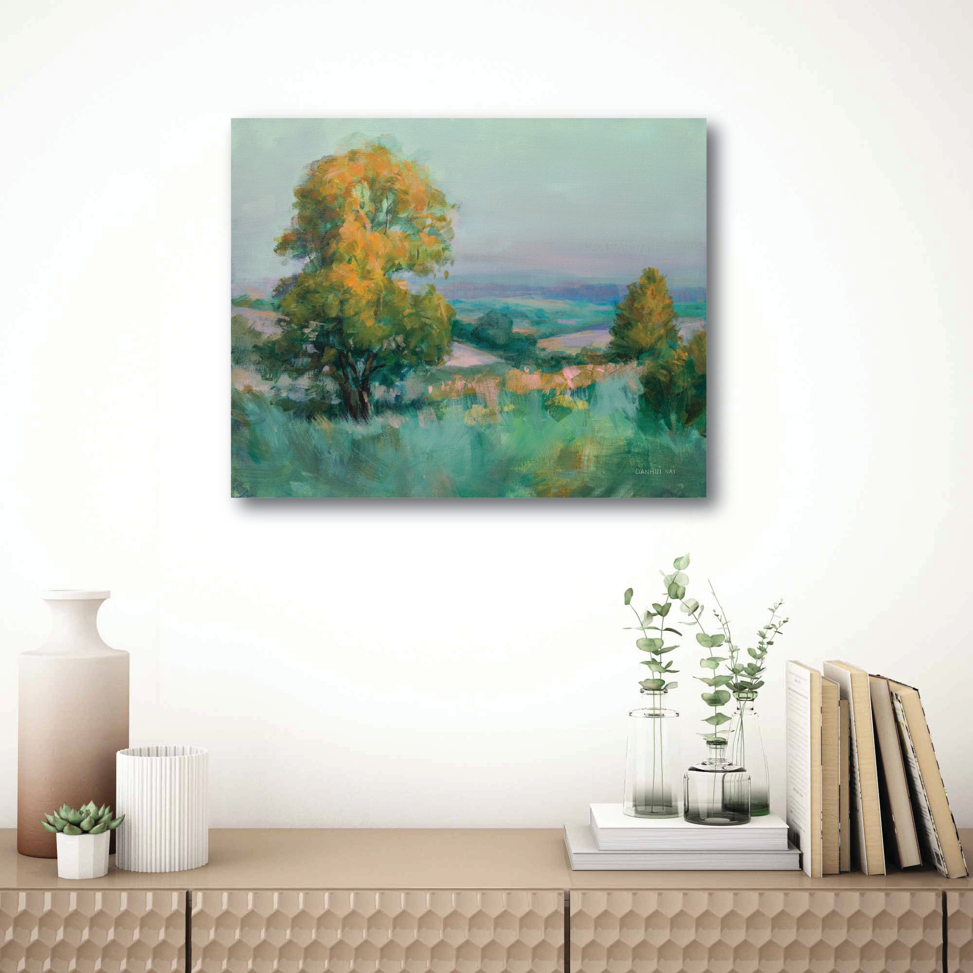 Hilltop Oak Gallery-Wrapped Canvas Wall Art