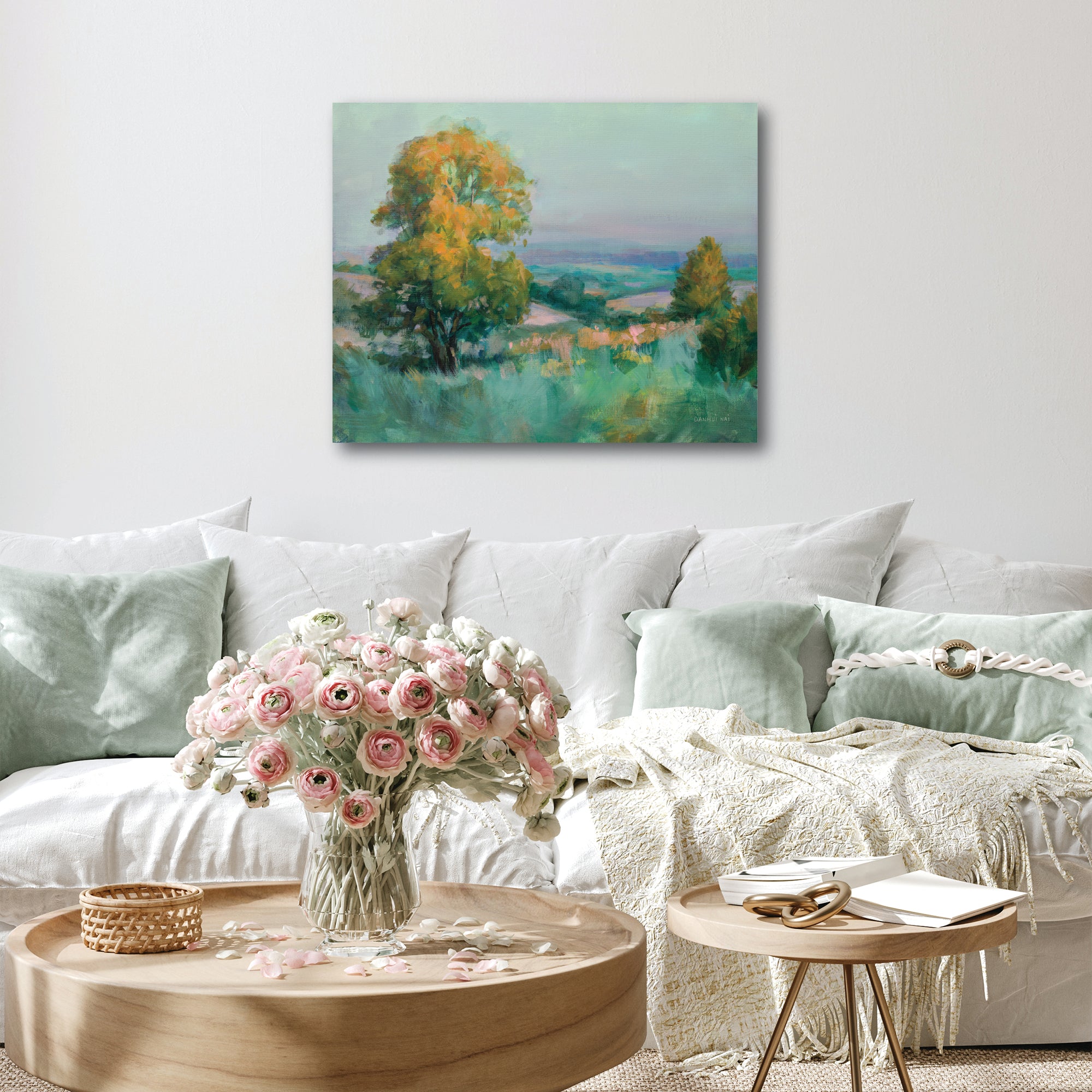 Hilltop Oak Gallery-Wrapped Canvas Wall Art