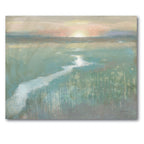 Evening Stream Gallery-Wrapped Canvas Wall Art