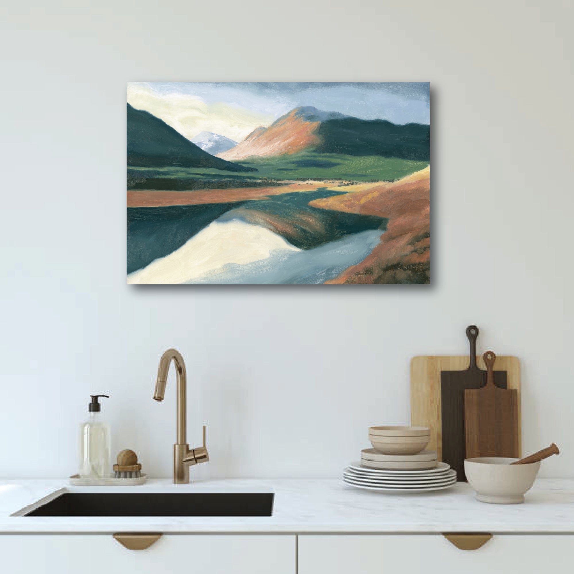High North Crop Gallery-Wrapped Canvas Wall Art