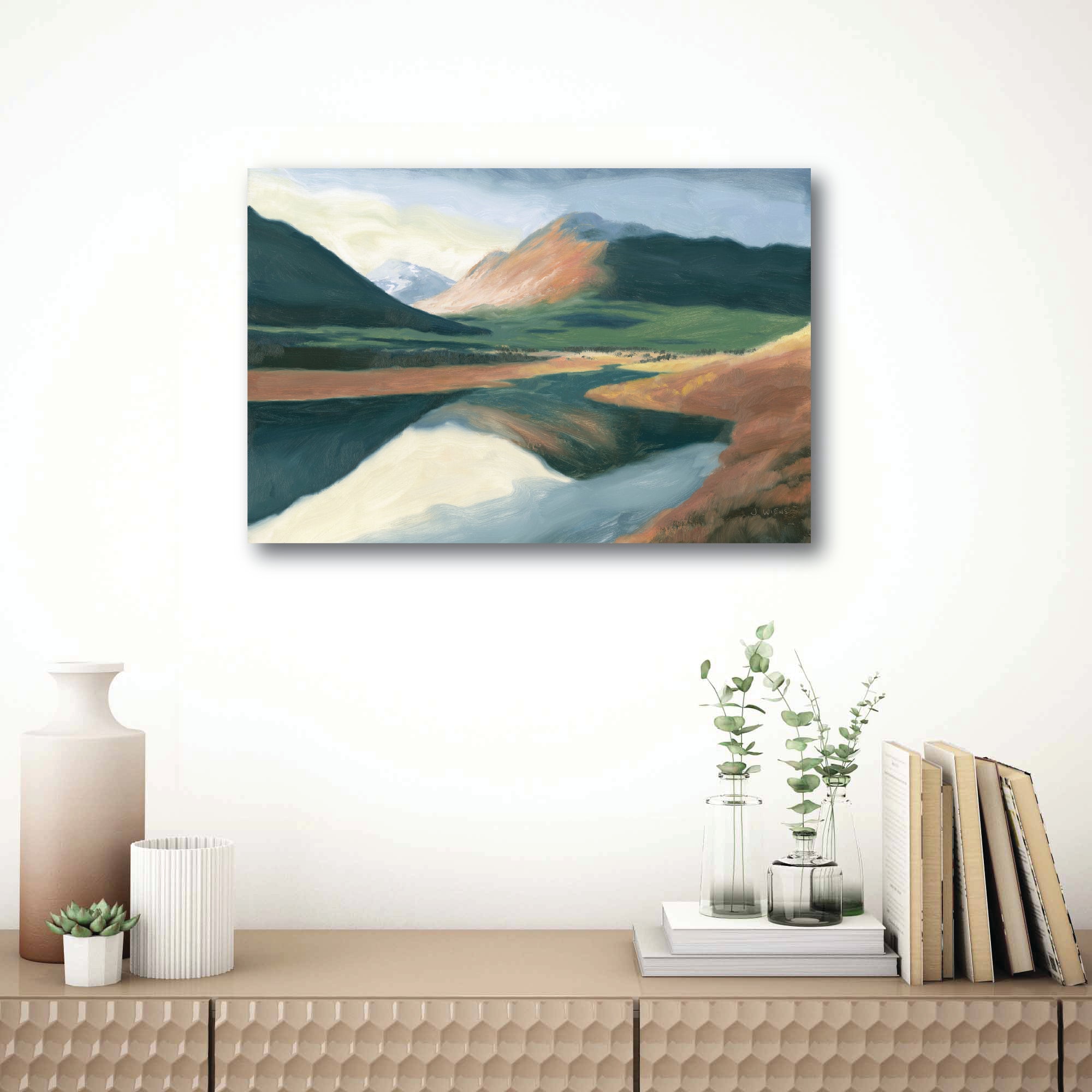 High North Crop Gallery-Wrapped Canvas Wall Art