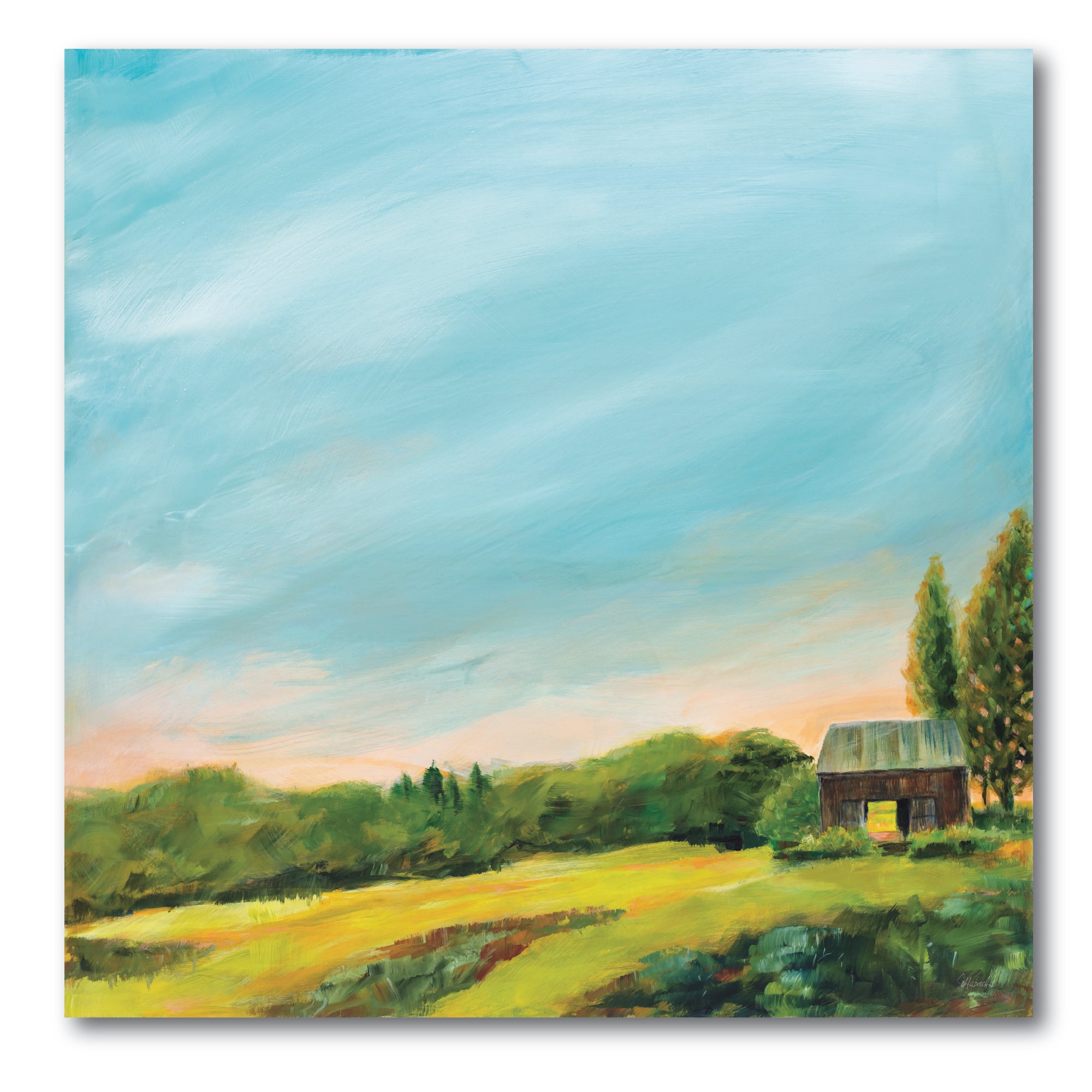 Golden Hour Gallery-Wrapped Canvas Wall Art
