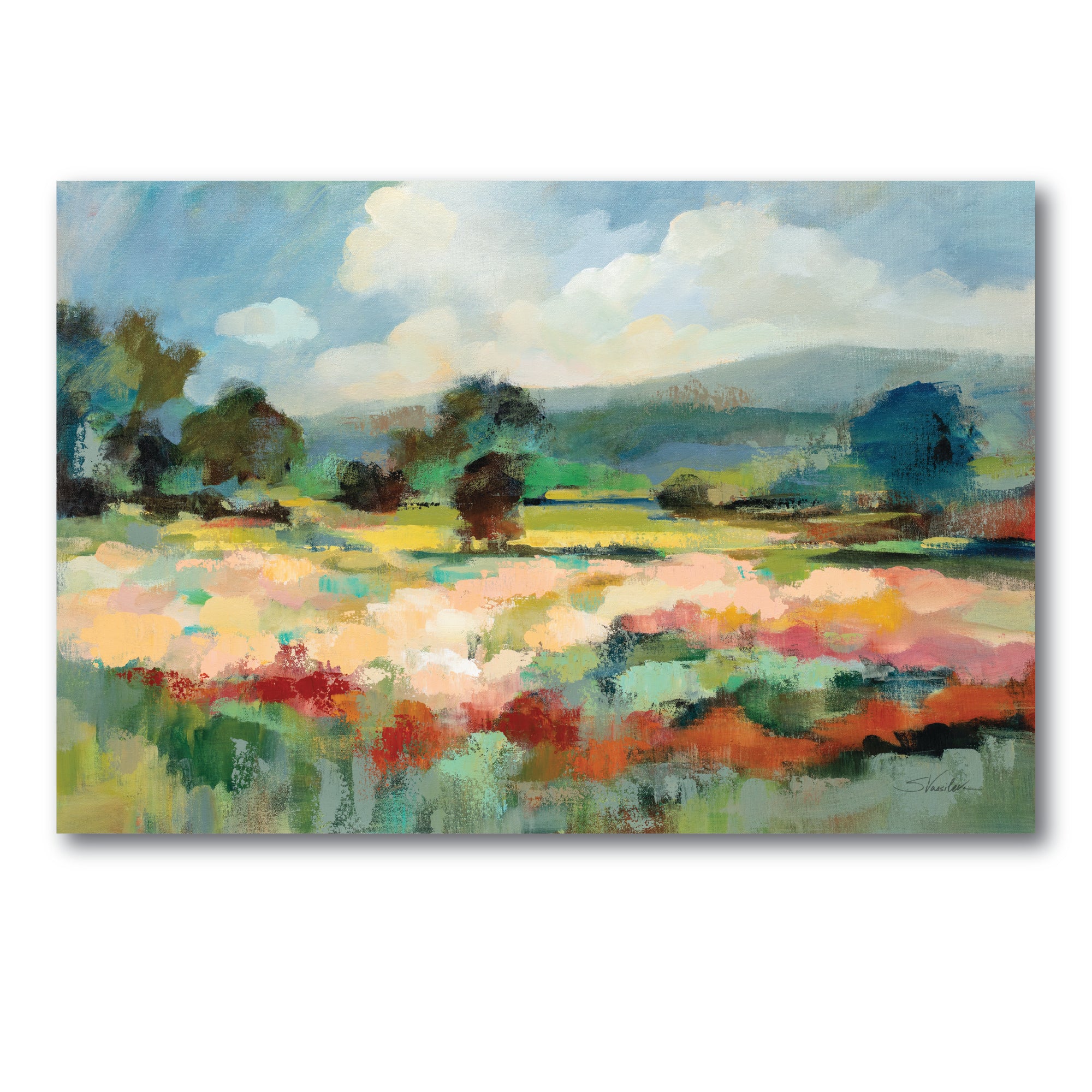 Before the Summer Rain Gallery-Wrapped Canvas Wall Art