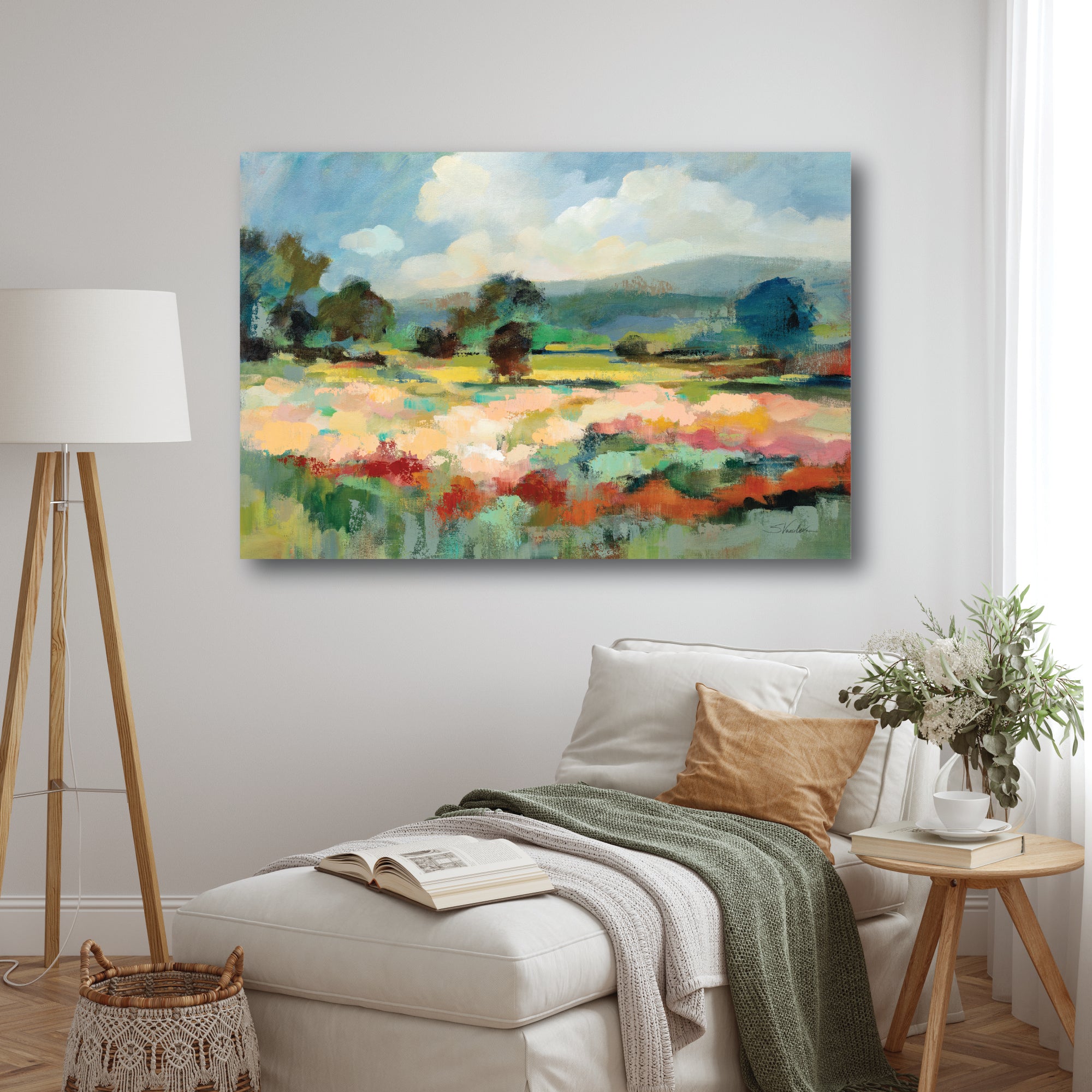 Before the Summer Rain Gallery-Wrapped Canvas Wall Art