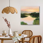 Mirror Lake Gallery-Wrapped Canvas Wall Art