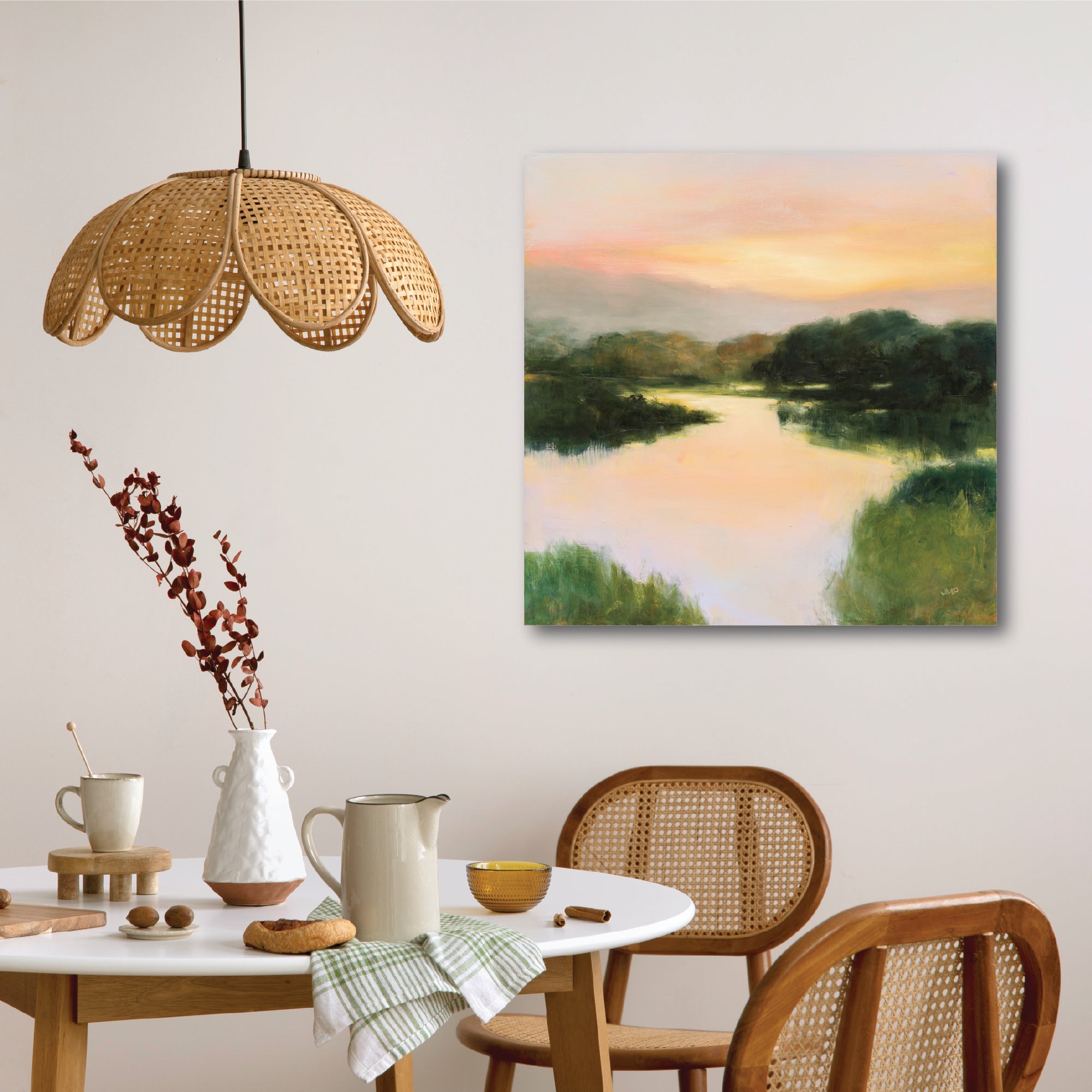Mirror Lake Gallery-Wrapped Canvas Wall Art