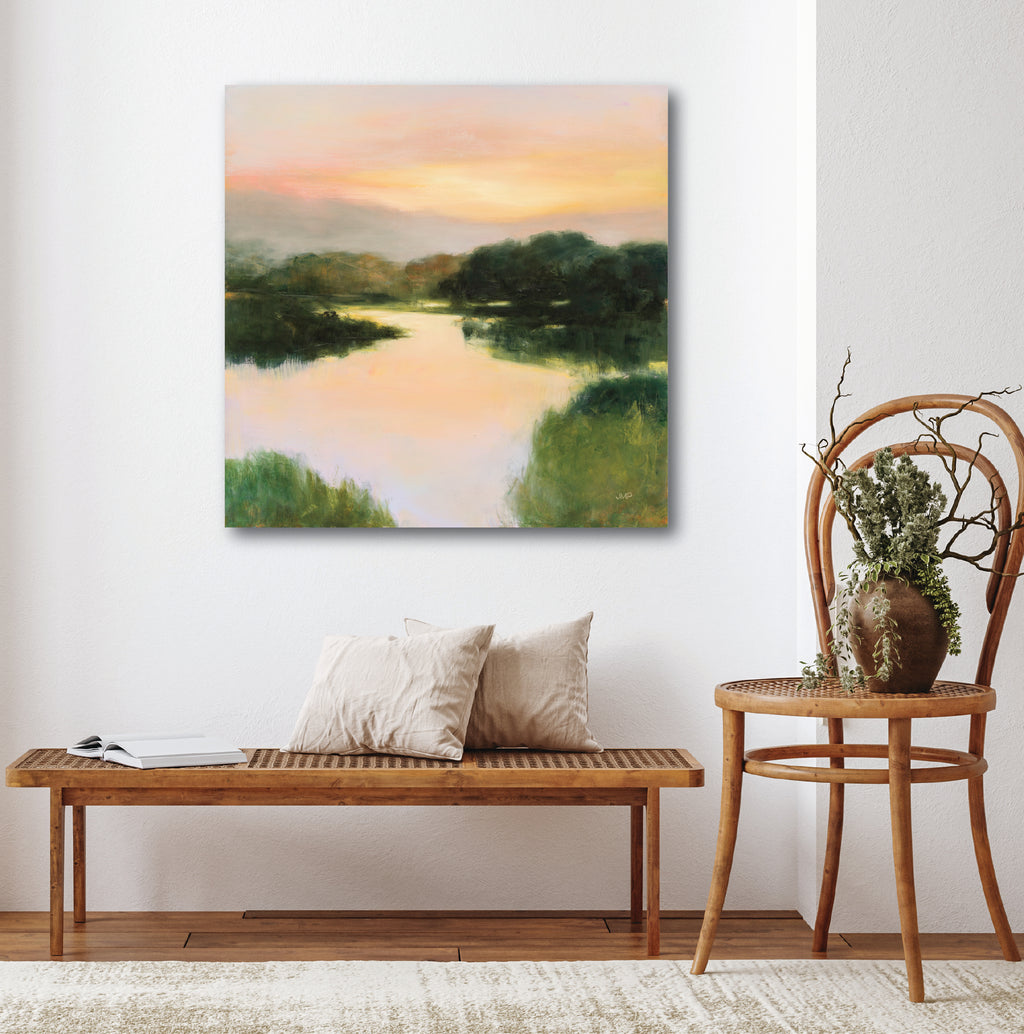 Mirror Lake Gallery-Wrapped Canvas Wall Art