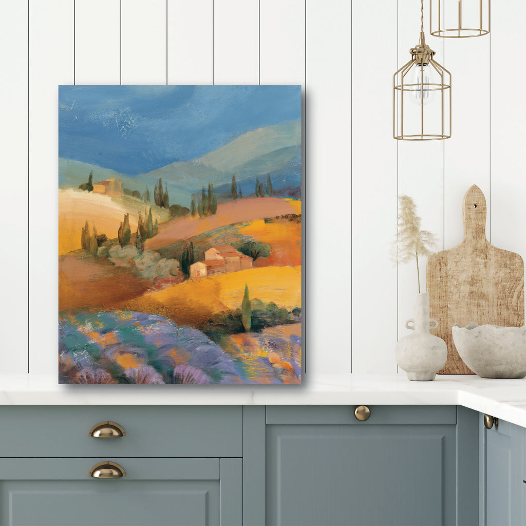 Tuscan Fields I Gallery-Wrapped Canvas Wall Art