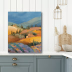 Tuscan Fields I Gallery-Wrapped Canvas Wall Art