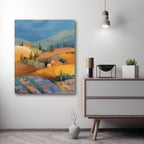 Tuscan Fields I Gallery-Wrapped Canvas Wall Art