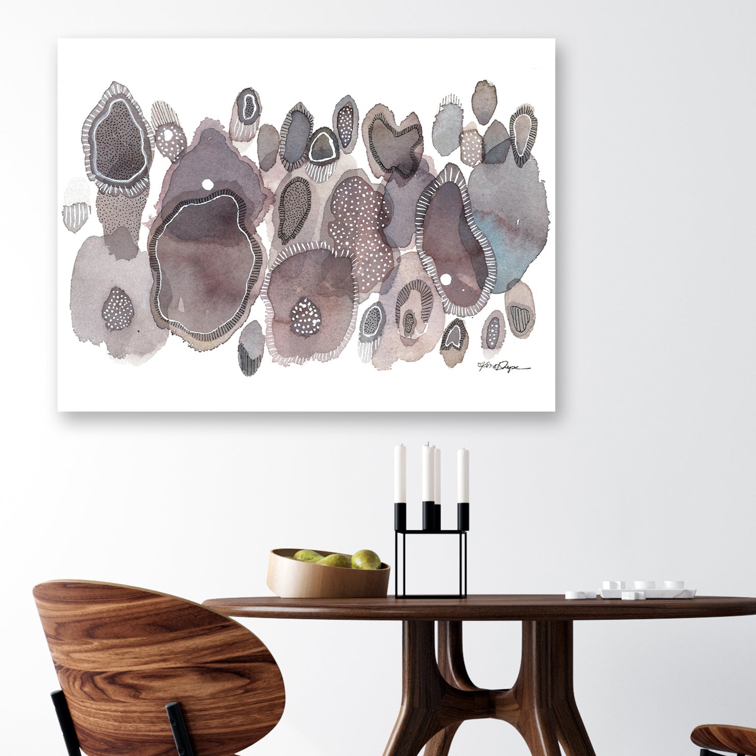 Close Evolutions IV - Gallery Wrapped Canvas