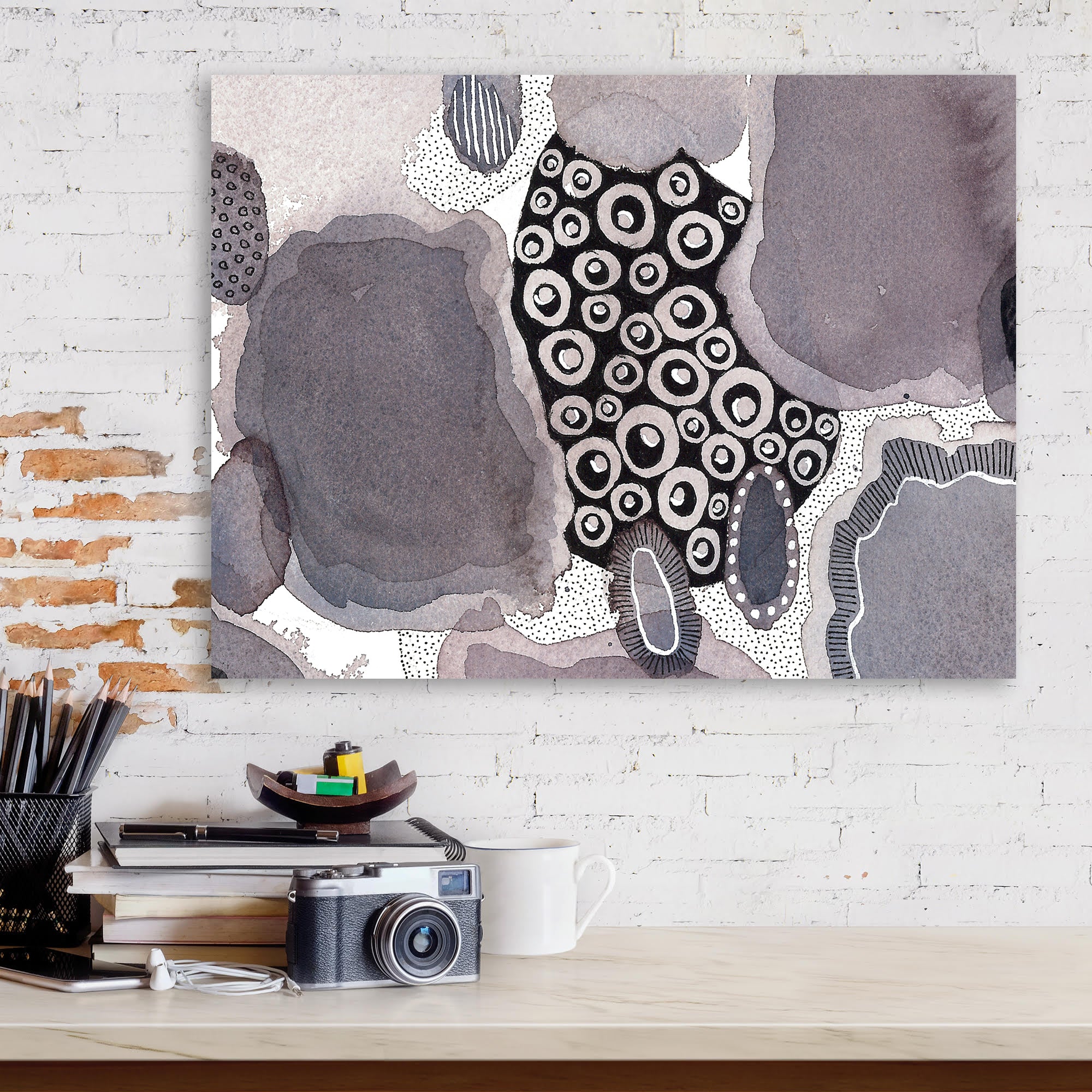 Close Evolutions 5 - Gallery Wrapped Canvas