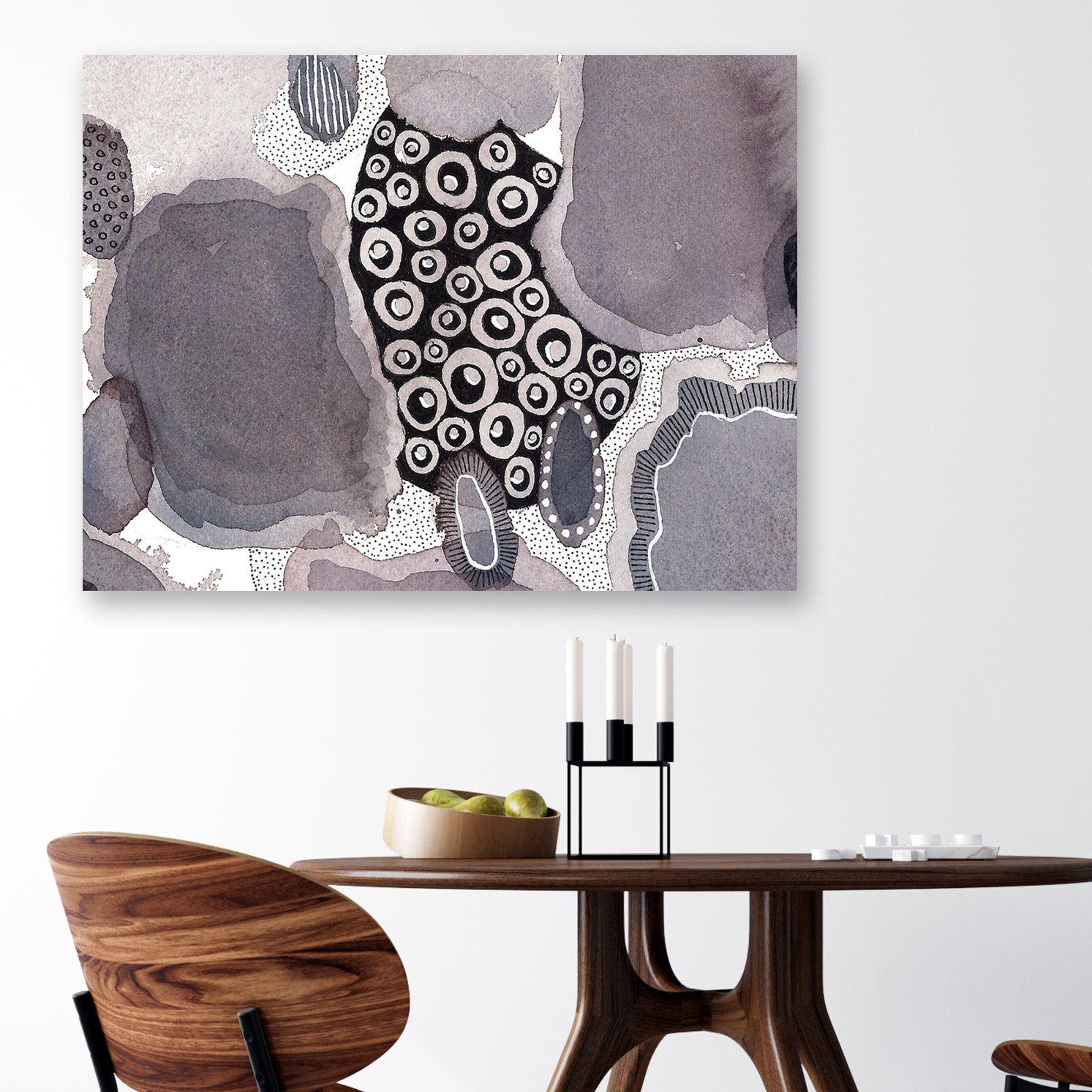 Close Evolutions 5 - Gallery Wrapped Canvas