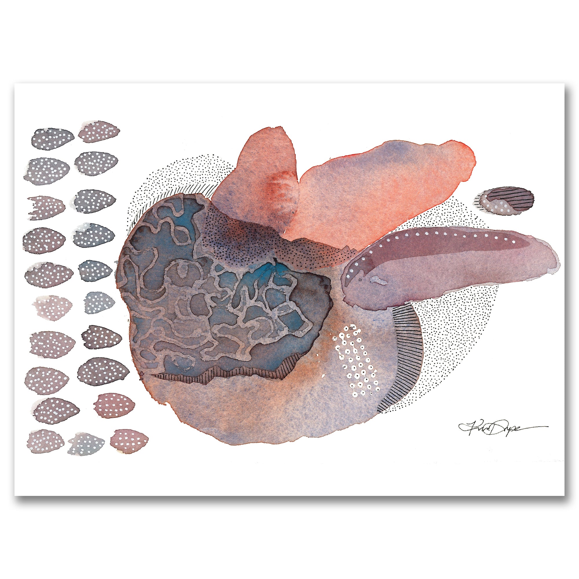 Close Evolutions 6 - Gallery Wrapped Canvas