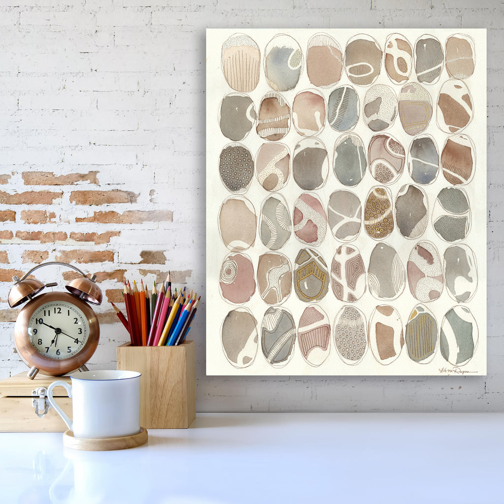 Painted Rock - Gallery Wrapped Canvas