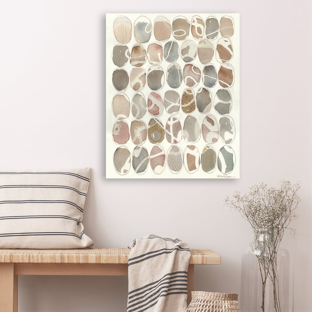 Painted Rock - Gallery Wrapped Canvas