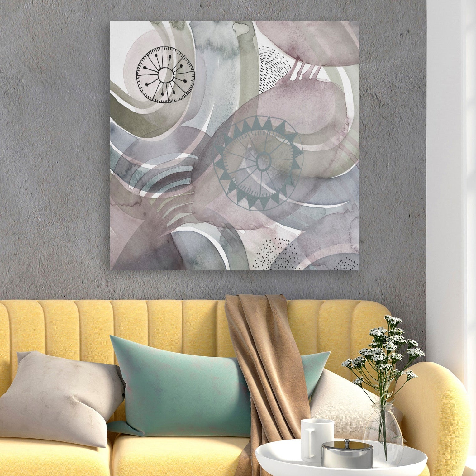 Joyful Rings - Gallery Wrapped Canvas