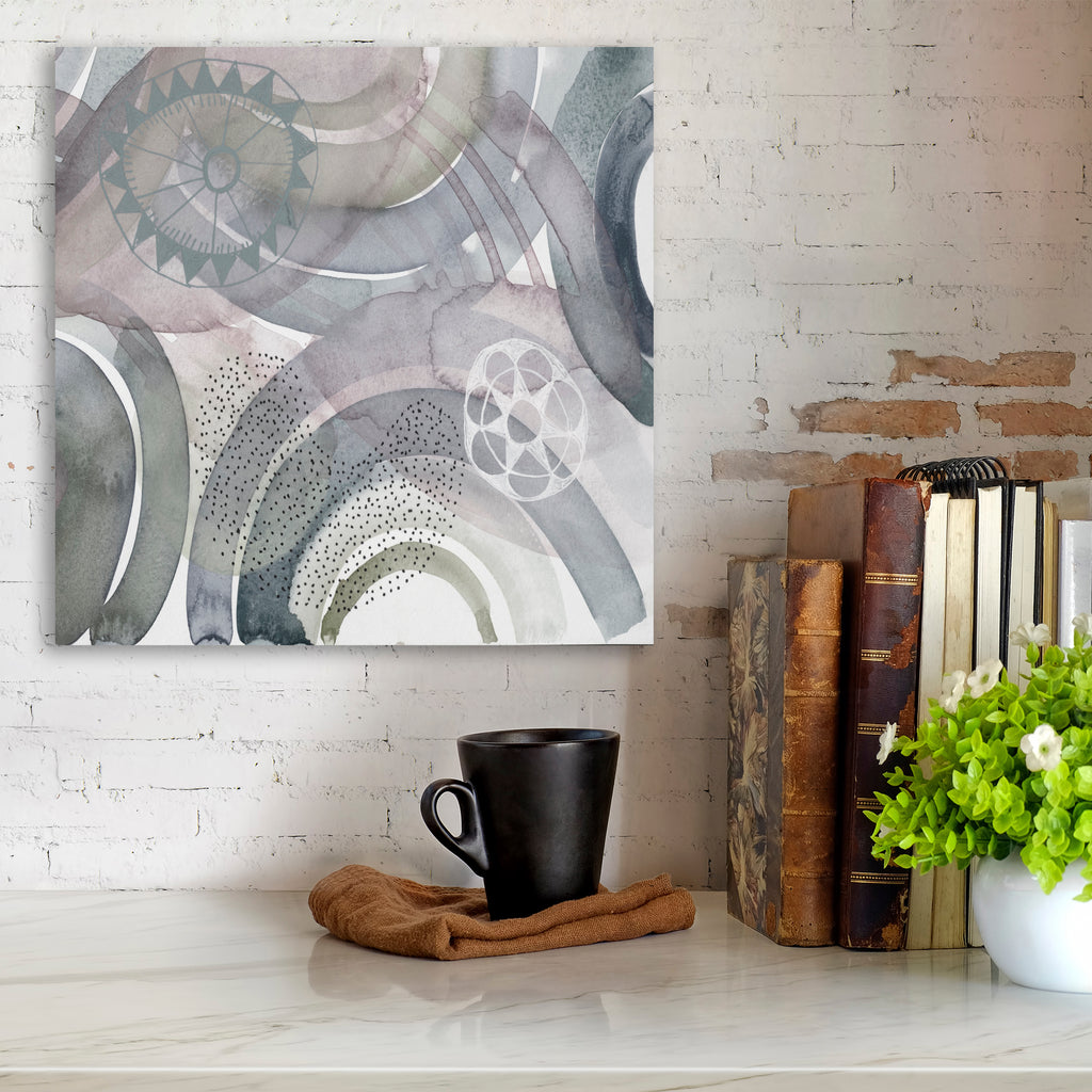 Joyful Rings II - Gallery Wrapped Canvas